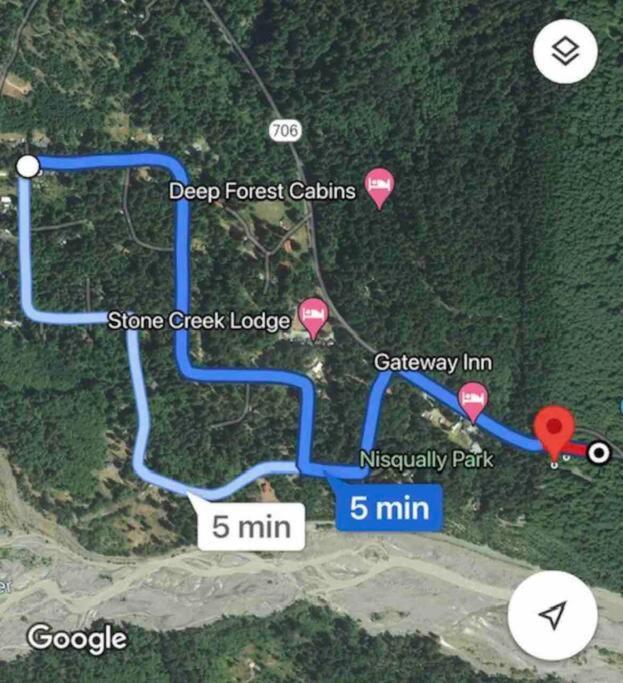 Cozy Tiny Steps Away From Mt. Rainier Ferienhaus *